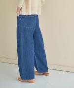ピュアデニム　バギーパンツ