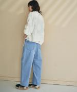 ピュアデニム　バギーパンツ