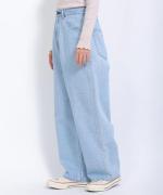 ピュアデニム　バギーパンツ