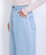 ピュアデニム　バギーパンツ