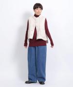 ピュアデニム　バギーパンツ