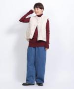 ピュアデニム　バギーパンツ