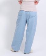 ピュアデニム　バギーパンツ