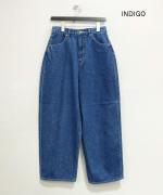 ピュアデニム　バギーパンツ