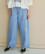 ピュアデニム　バギーパンツ