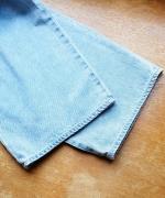 ピュアデニム　バギーパンツ