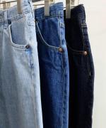 ピュアデニム　バギーパンツ