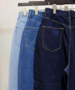 ピュアデニム　バギーパンツ