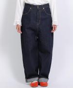 ピュアデニム　バギーパンツ