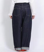 ピュアデニム　バギーパンツ