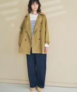 ピュアデニム　バギーパンツ