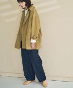 ピュアデニム　バギーパンツ