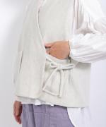 リウールライトシャギー　ベスト