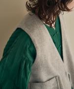 リウールライトシャギー　ベスト