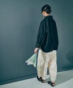 メッシュチェック　パイピングパンツ