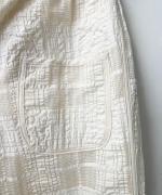 メッシュチェック　パイピングパンツ