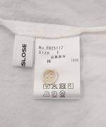 ライトポプリン&コットンビッグメッシュ　ポケットブラウス