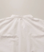 ライトポプリン&コットンビッグメッシュ　ポケットブラウス