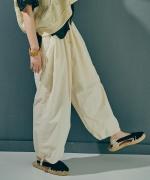 ライトポプリン　パラシュートパンツ