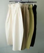 ヴィンテージ馬布　バレルレッグパンツ