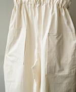 ヴィンテージ馬布　バレルレッグパンツ