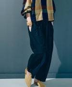 ヴィンテージ馬布　バレルレッグパンツ