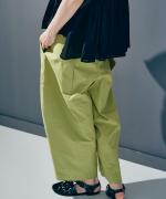 ヴィンテージ馬布　バレルレッグパンツ