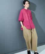 ヴィンテージ馬布　バレルレッグパンツ