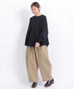 ヴィンテージ馬布　バレルレッグパンツ