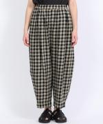 メッシュギンガムチェック　パンツ