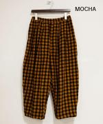 メッシュギンガムチェック　パンツ