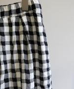 メッシュギンガムチェック　パンツ