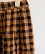 メッシュギンガムチェック　パンツ