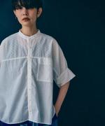 塩縮ドット ブラウス