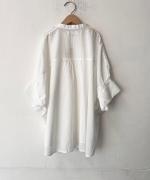 塩縮ドット ブラウス