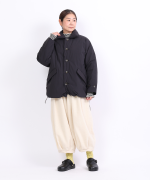 ナイロンウエザー ダウンジャケット