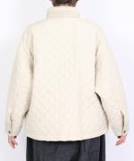 パターンキルト　ブルゾン