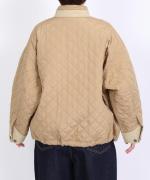 パターンキルト　ブルゾン