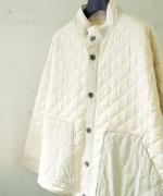 パターンキルト　ブルゾン