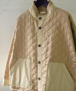 パターンキルト　ブルゾン