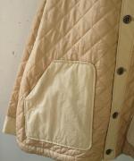 パターンキルト　ブルゾン