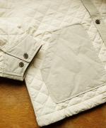 パターンキルト　ブルゾン