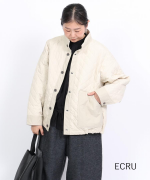 パターンキルト　ブルゾン