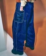 ネップデニム　パンツ