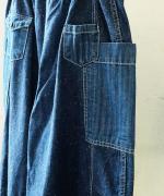 ネップデニム　パンツ