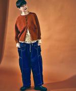 ネップデニム　パンツ