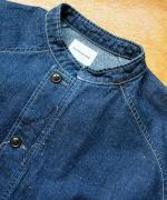 ネップデニム　ブルゾン