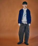 フェード加工ツイル　パンツ