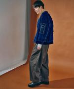 フェード加工ツイル　パンツ