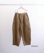 フェード加工ツイル　パンツ